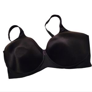 Leading Lady The Brigitte Luxe Full‎ Figure Wirefree T-Shirt Bra Black 5211